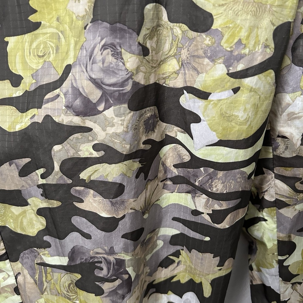 Nike Womens Floral Camo Ripstop Joggers Easy Woven Pants Size L Olive - Picture 5 of 10